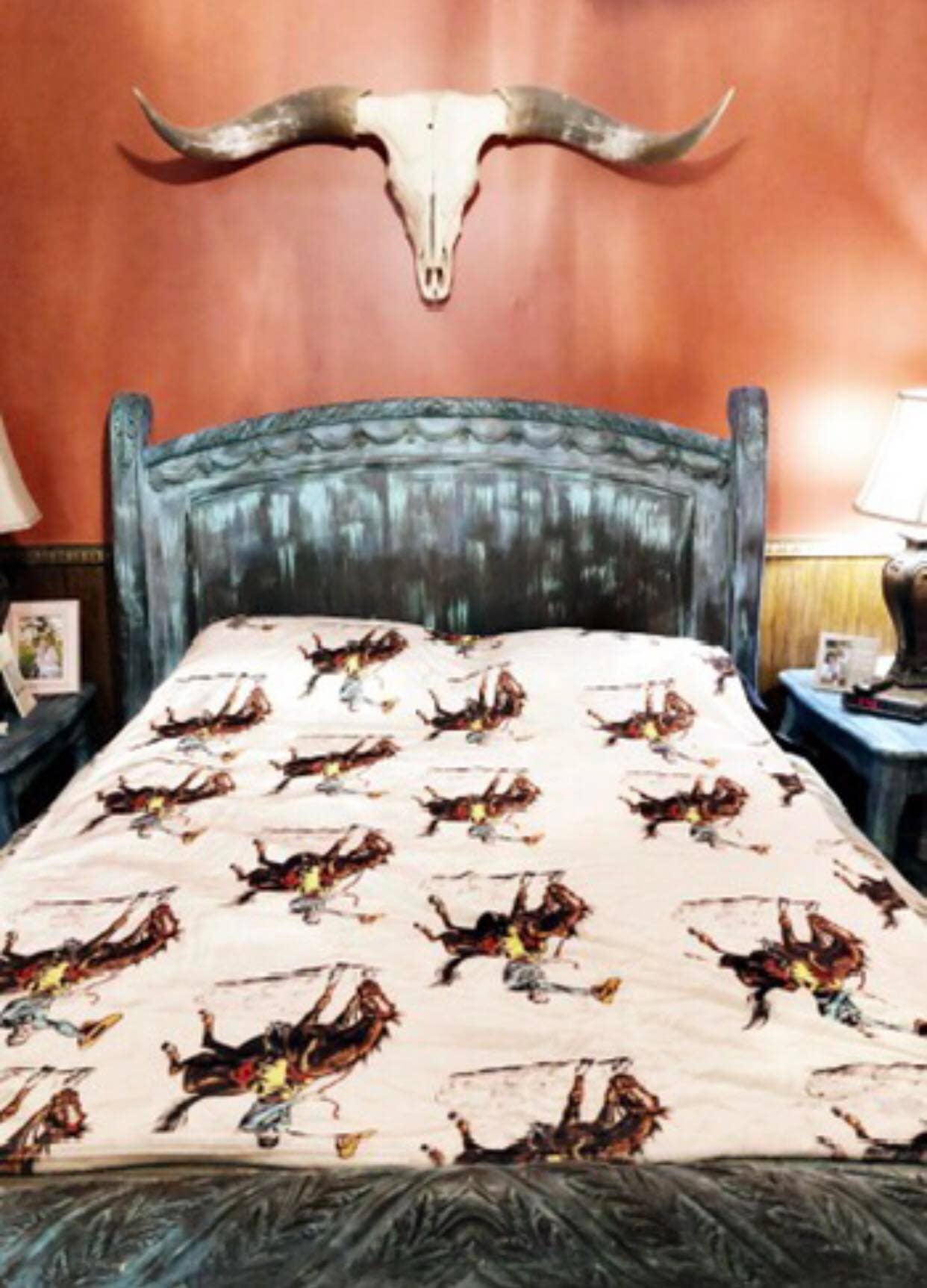 Rafter B Leather – wholesale Prydnadsfilt – Mjukt XL western-filt med sherpa-baksida11