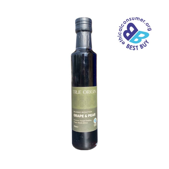 True Origin Foods – wholesale Vinegar – Grape & Pear Balsamic Reduction 250ml