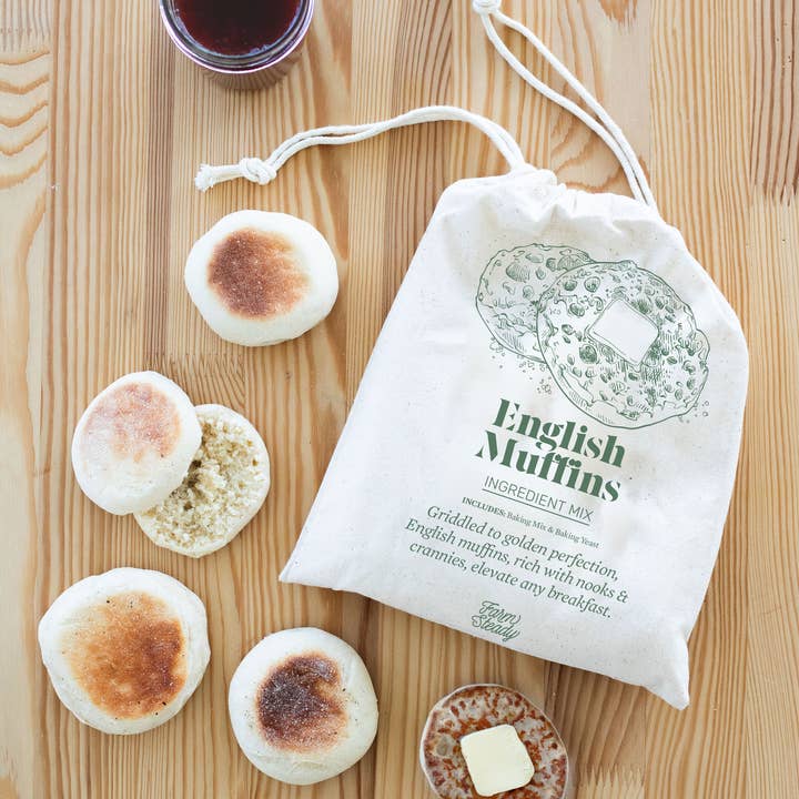 FarmSteady - Wholesale Muffin Mix - English Muffin Making Mix2