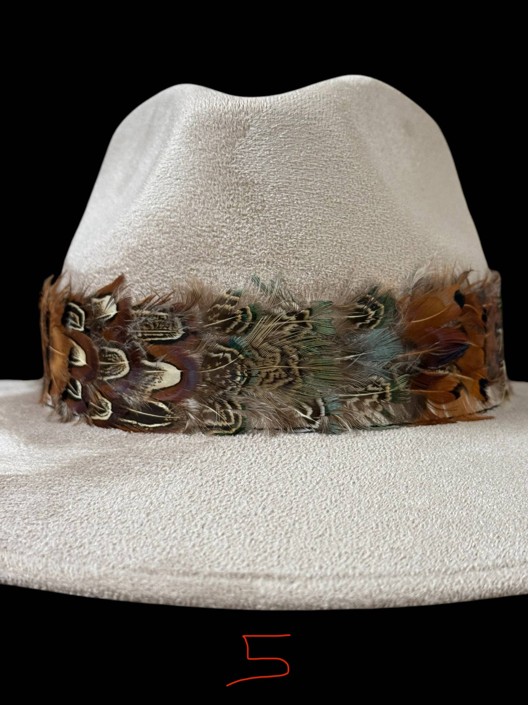 Nati Natash - Wholesale Hat Accessory - Women's - Feather hat band with strap4