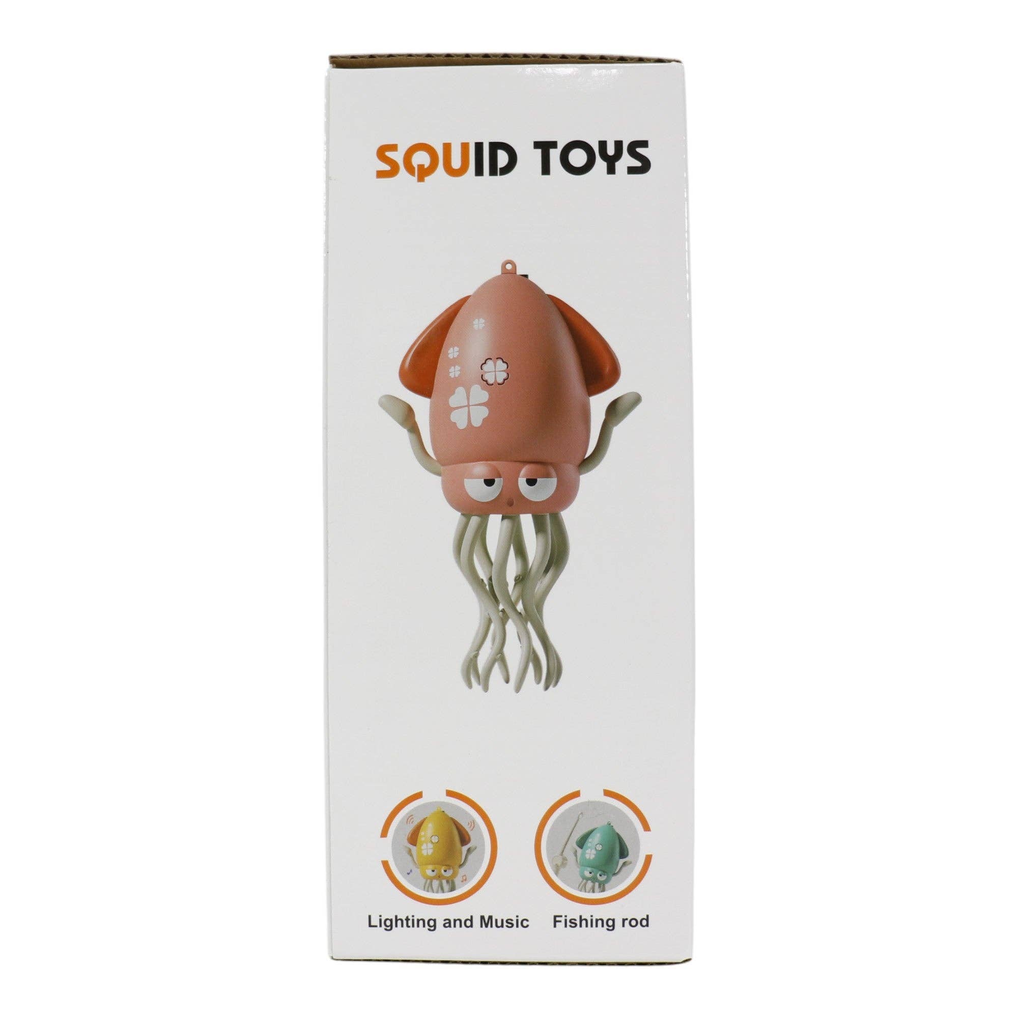 ASSORTITI Giocattolo Musicale e Luminoso Calamaro Danzante JT5529-1 (6PC) in vendita all'ingrosso su Faire13