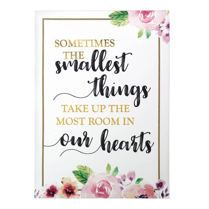 Kleinste Dinge Aquarell Sign für den Großhandel von Lillian Rose