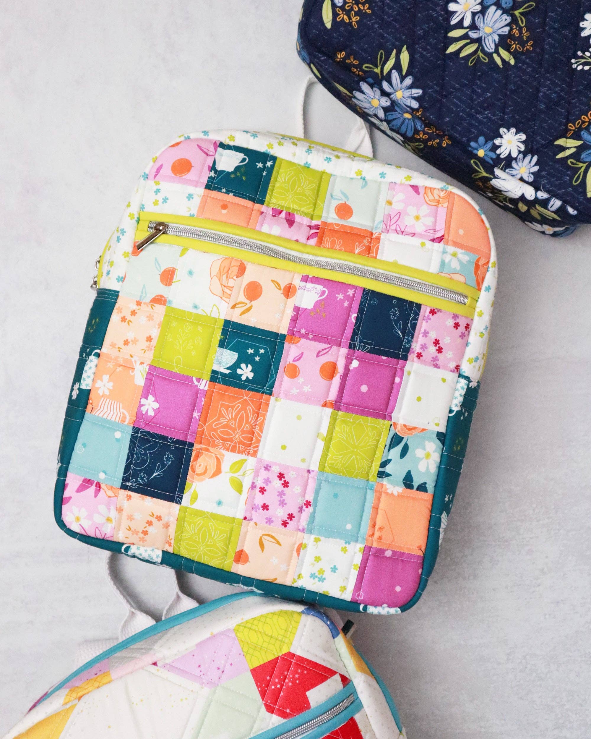Cotton and Joy - Wholesale Backpack - Kids - Phoenix Quilted Backpack Pattern2