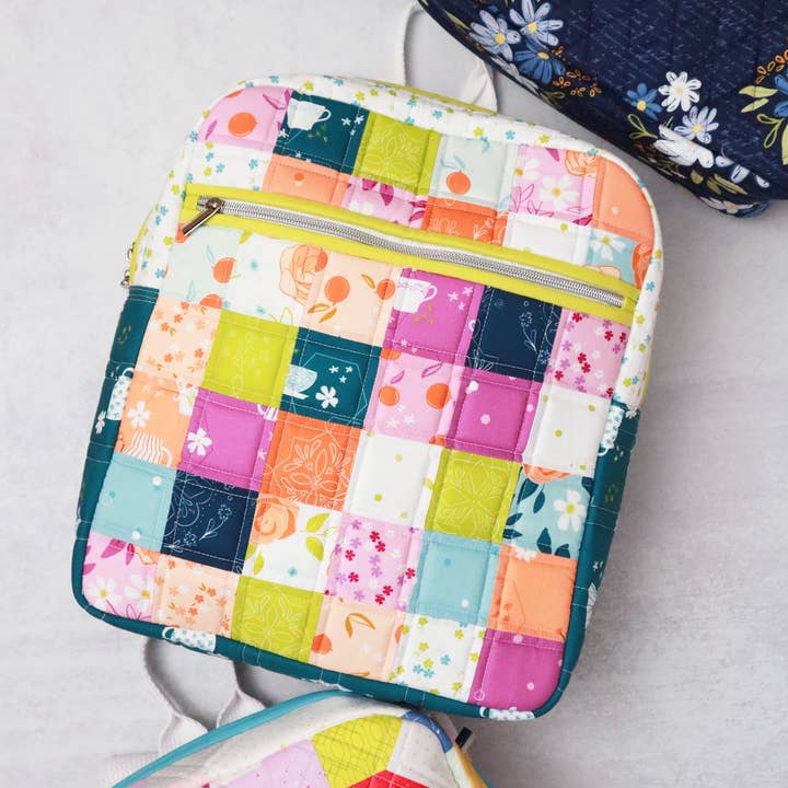Cotton and Joy - Wholesale Backpack - Kids - Phoenix Quilted Backpack Pattern2