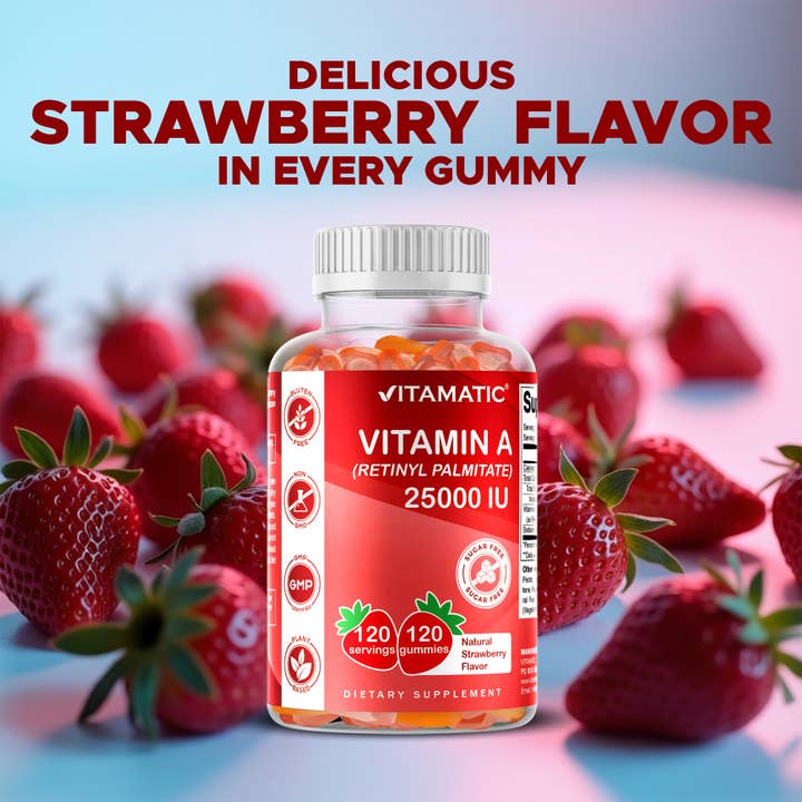 Vitamatic - Wholesale Oral Supplement/Vitamin - Vitamatic | Vitamin A (Retinyl Palmitate) 25000 IU5