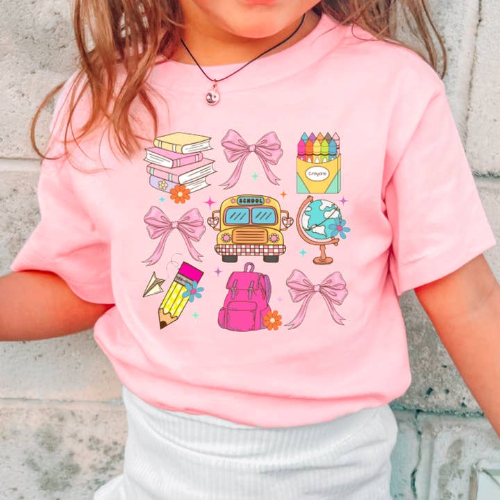 T-shirt de retour à l'école pour enfants pour jeunes pour la vente par Gia Gifts Boutique