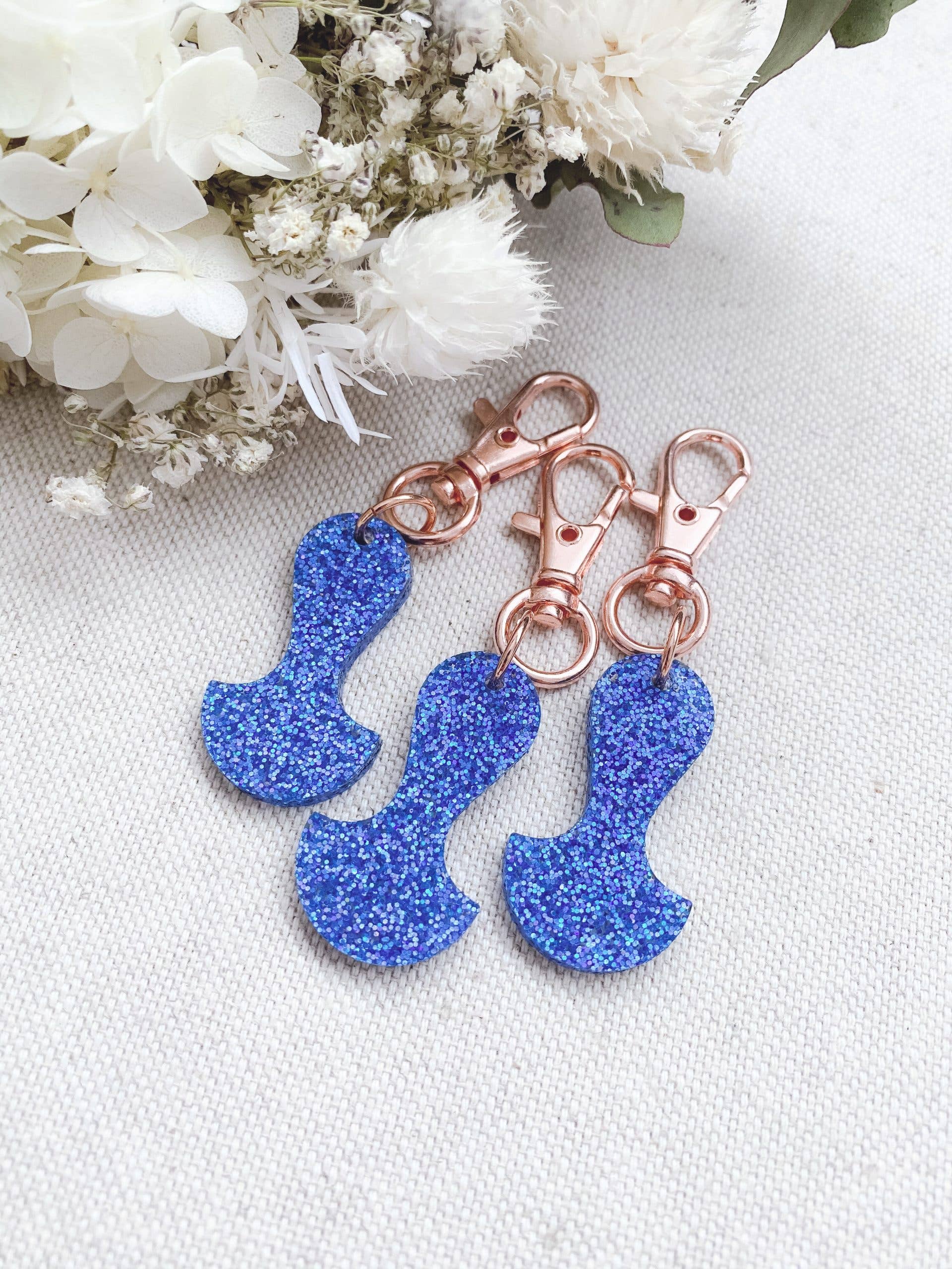 Chuckle & Wood - Wholesale Keychain – Women's - Trolley Tokens - Glitter17