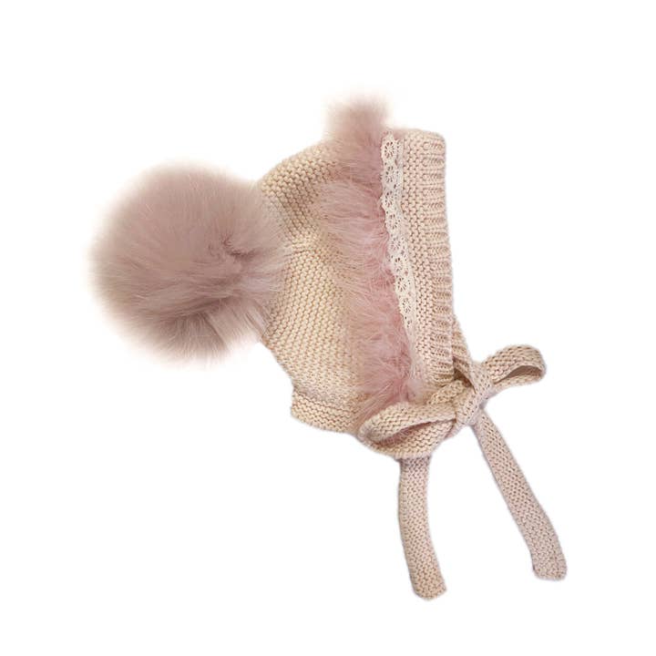 Petite Maison Kids - Wholesale Newborn/Knit Hat - Baby - Lion Bonnet Brown