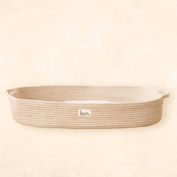 Kiin Baby - Wholesale Changing basket – Baby - Cotton Rope Change Basket2