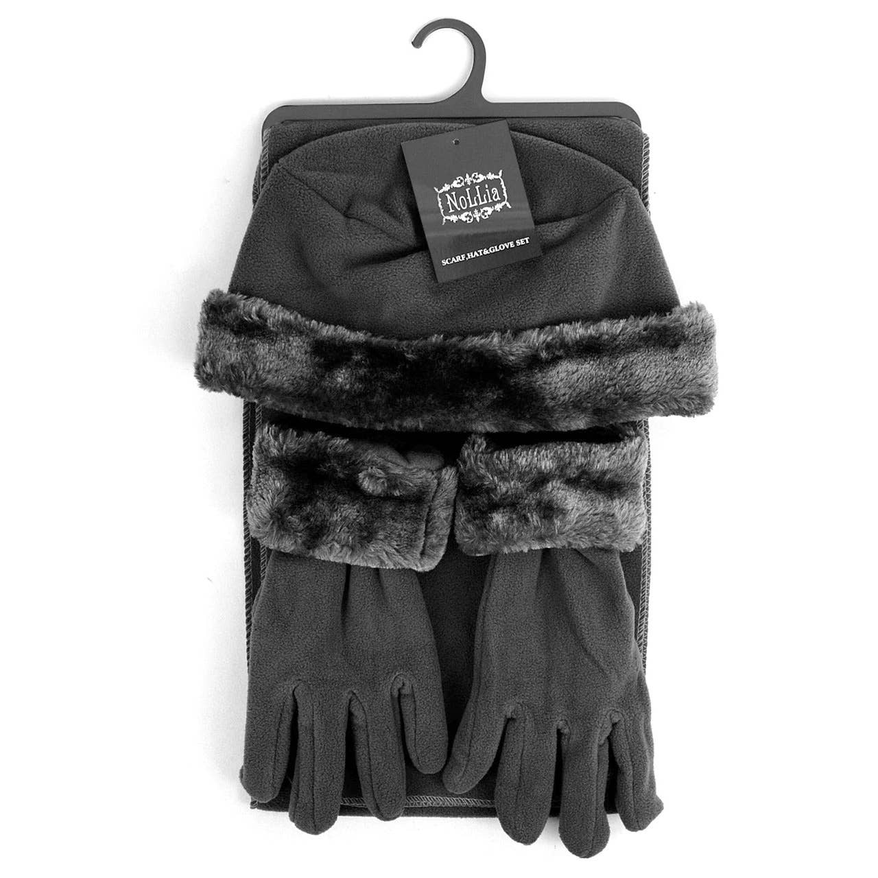 Selini New York - Wholesale Winter Accessory Set - Women's - Women's Fleece Winter Set - WSET6019