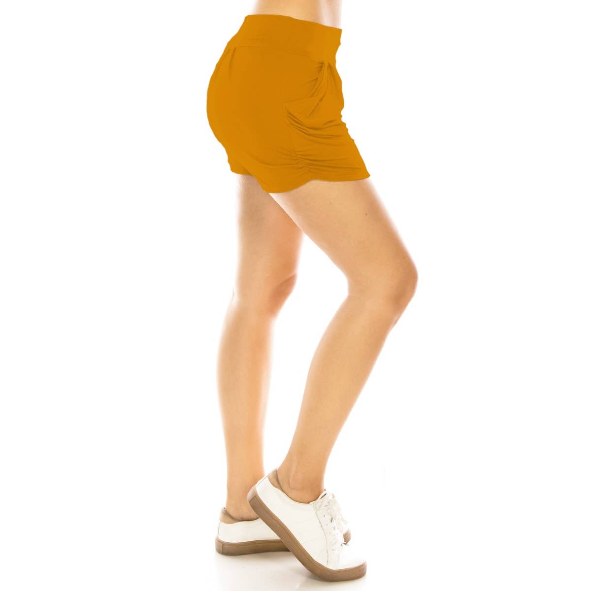 Leggings Depot - Vendita all'ingrosso Pantaloncini - Donna - Pantaloncini Harem a vita alta morbidi e burrosi2