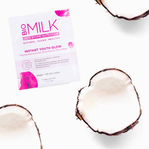 BIOMILK™ Prebiotic Skincare Instant Youth Glow Mask for wholesale by BIOMILK Microbiome Skincare