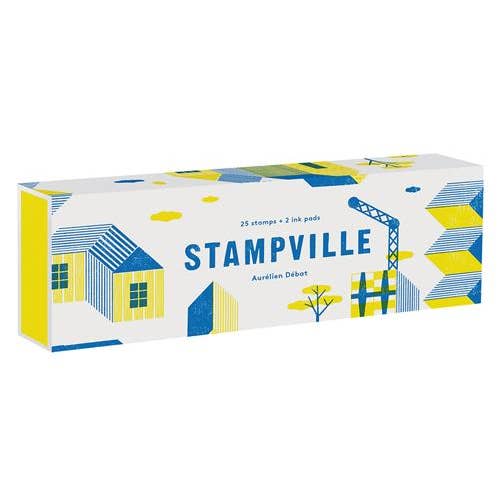 Chronicle Books - Wholesale Rubber/Decorative Stamp - Stampville
