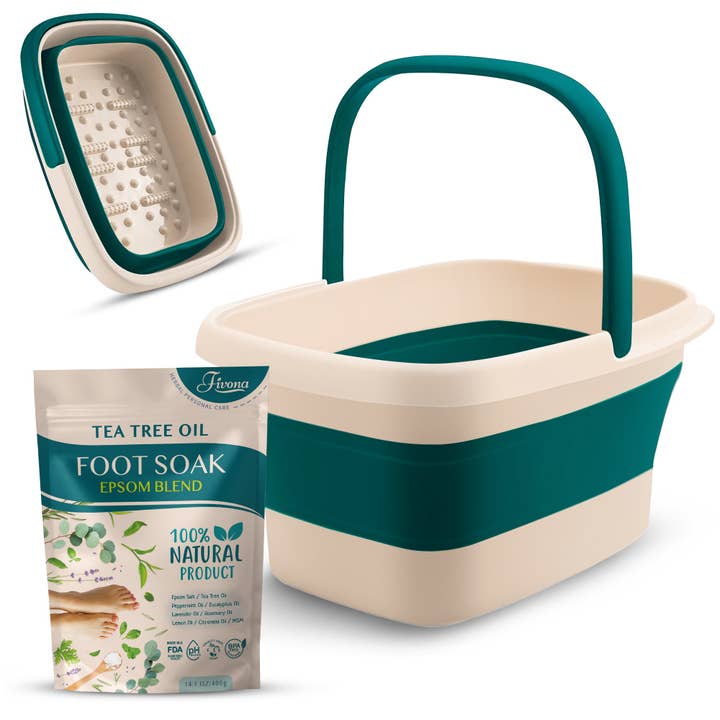 FIVONA - Wholesale Hand/Foot Soak - Foot Care Kit 2 in 1 Feet SPA