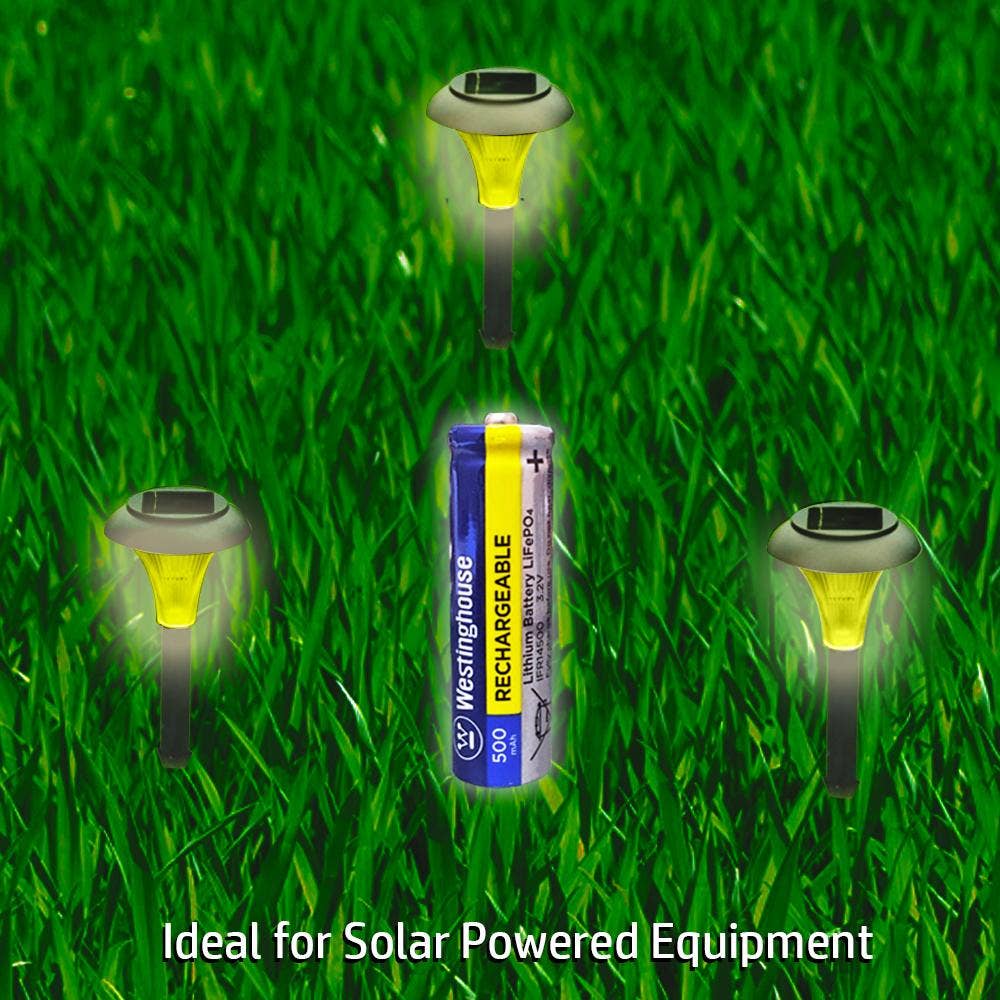 Westinghouse Battery - Wholesale Portable Charger - IFR14500 Lithium Phosphate Rchrgbl Bttry 500mAh Blister 4pk6