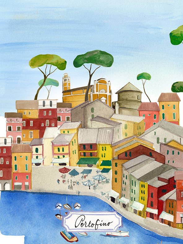 The Napking - Wholesale Tea Towel - Kitchen Towels "Portofino", 100% Made in Italy1