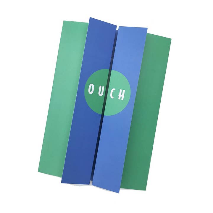 Cartão de revelação OUCH por atacado de Just My Type Greetings