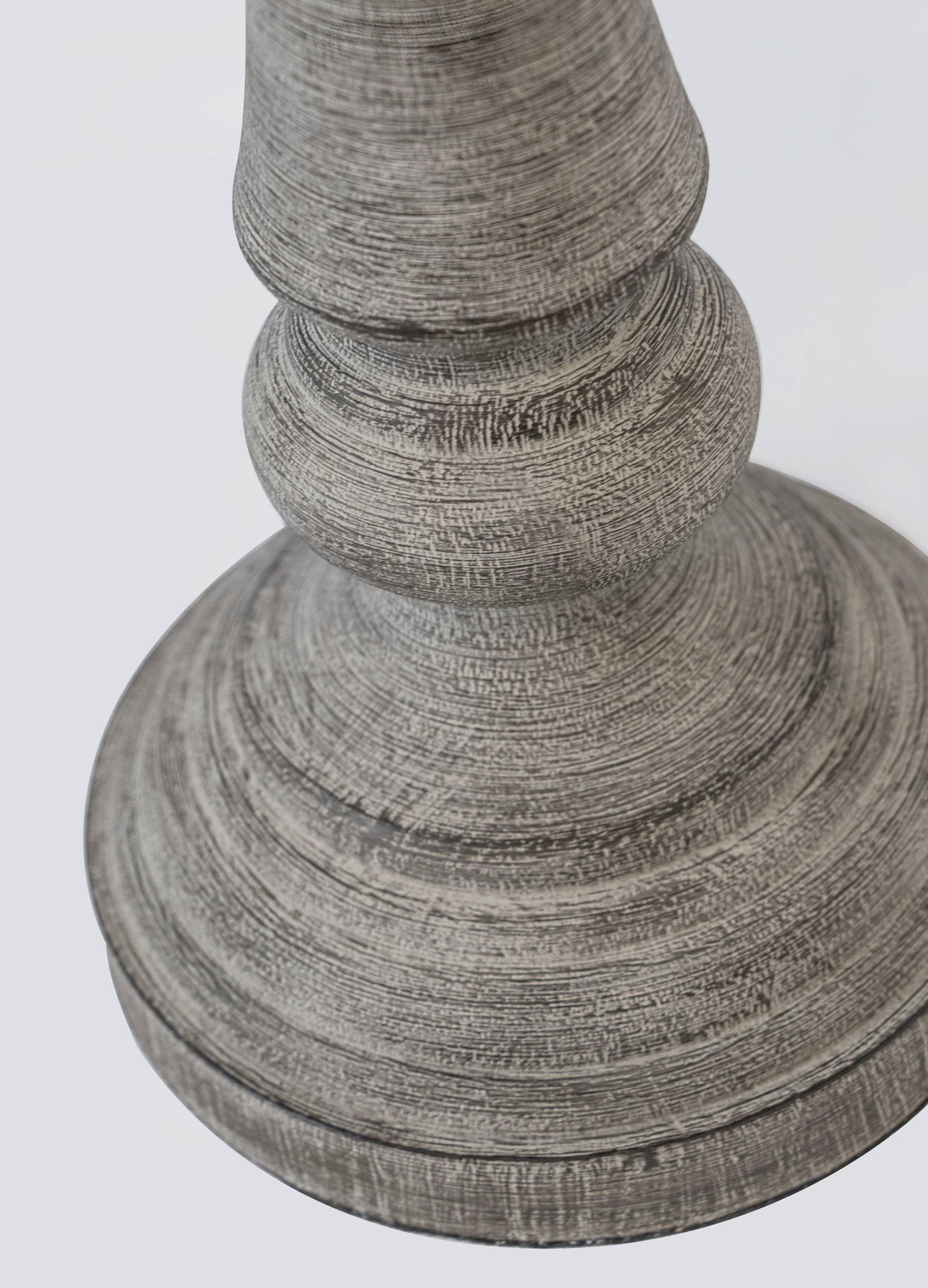 LumiSource and Grandview Gallery - Wholesale Accent/Desk Lamp - 32" Polyresin Table Lamps w/ Reclaimed Grey Finish (2 Pack)9