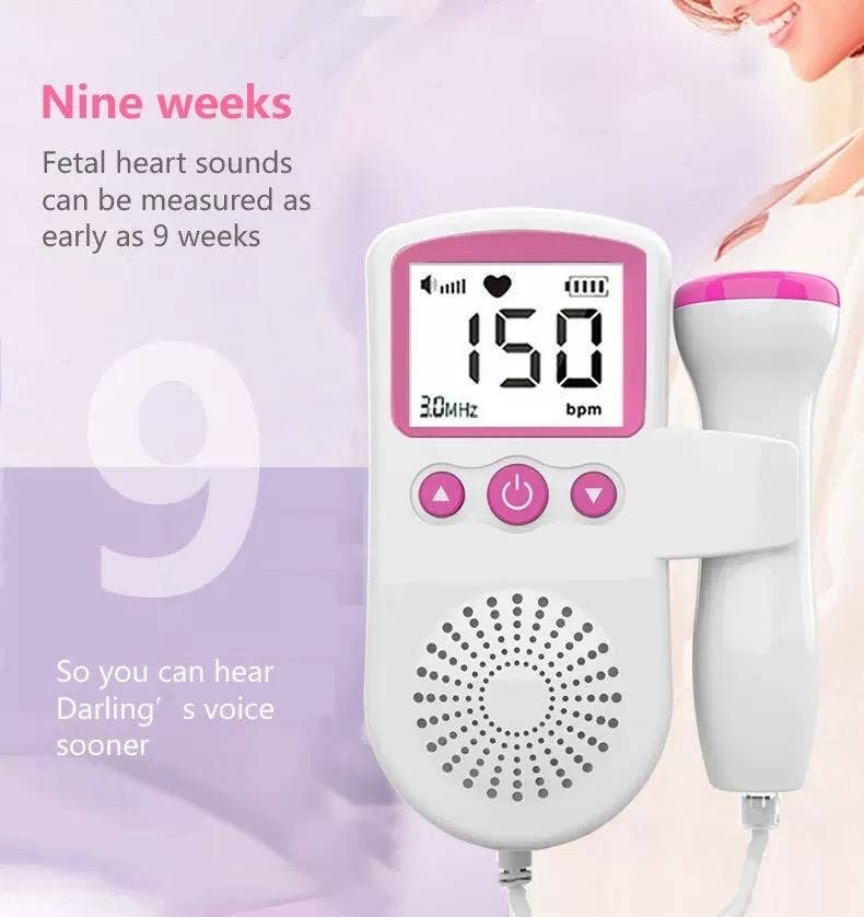 Mix Match Colors Fetal Doppler Baby Heart Monitor For Pregnancy for wholesale on Faire9