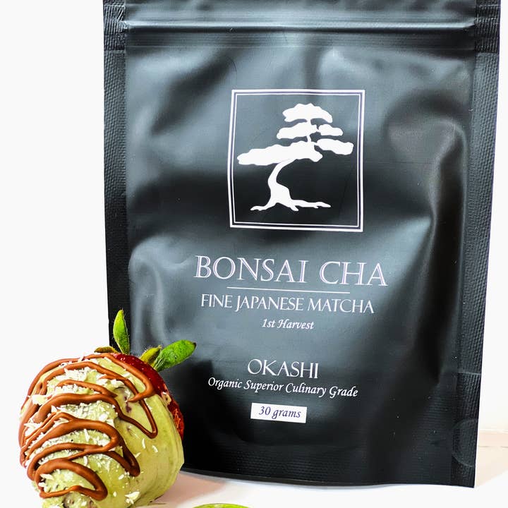 Bonsai Cha - Wholesale Health/Detox Tea - Okashi Superior Culinary Grade Matcha Green Tea2