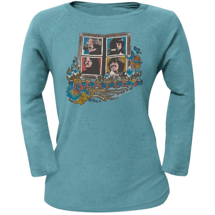 Beatles - Let It Be Premium Women's Juniors Thermal Top for wholesale by Official Store