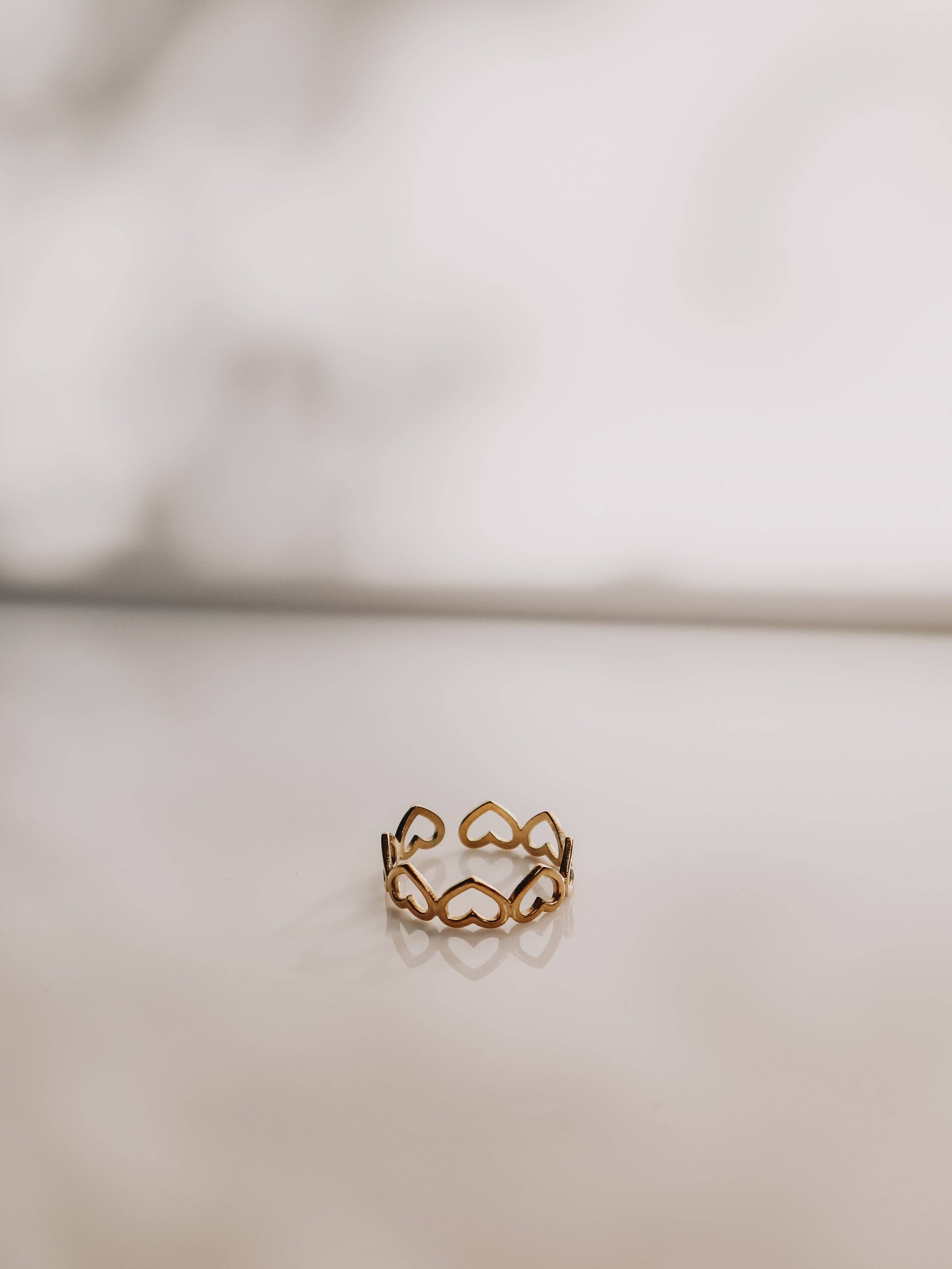 Bali Soul - Wholesale Band/Stacked Ring - Hati Gold Band Ring3