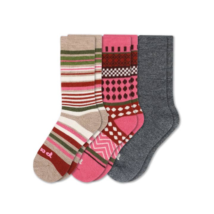 Pacas - Wholesale Socks - Women's - 3 Pack - Women's Crew Pacas Socks43