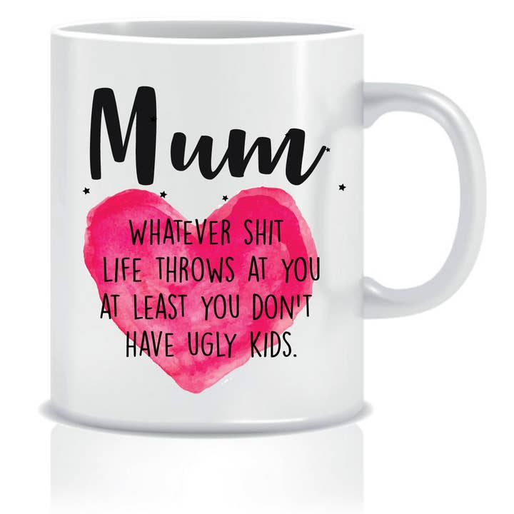 Cheeky Chops Cards & Wanky Candles - Wholesale Coffee Mug - Mother's Day Coffee Mug - Funny Mug for mum UglyD