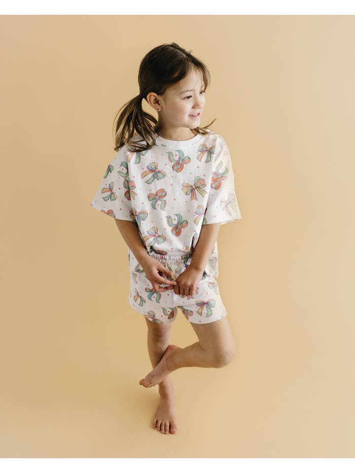 Lucky Panda Kids - Wholesale Top & Short Set - Kids - Baby & Kids Shorts Set | Happy Bows