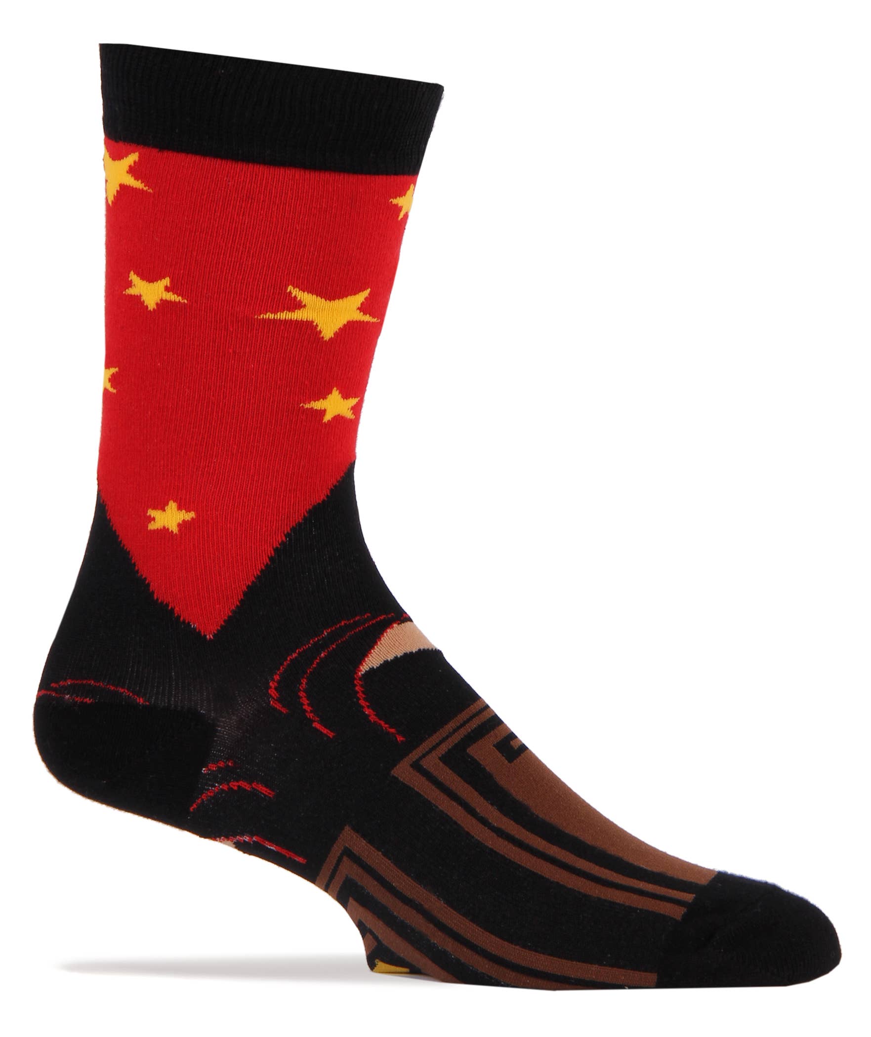 Oooh Yeah/Sock It Up/Oooh Geez Slippers - Wholesale Socks - Men's - Make A Wish Zoltar | Men's Cotton Crew Funny Socks3