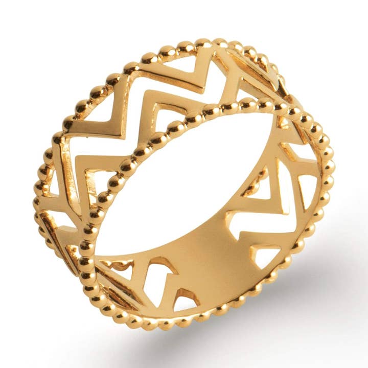 Waves ring for wholesale by DORJOY