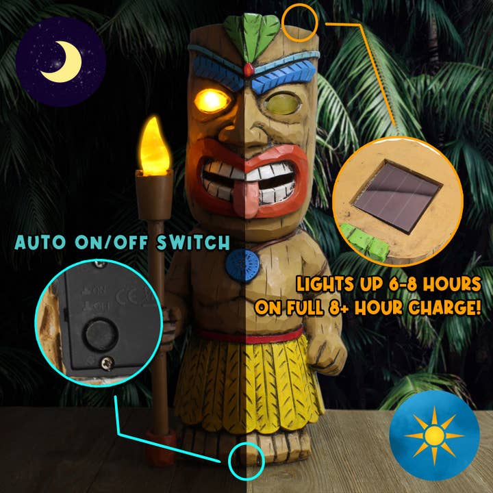 Kurated Korner - Wholesale Outdoor Ornament/Decor - Darware Tiki Garden Statues6