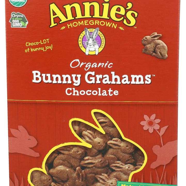 Everyday Supply Co - Wholesale Cookie - ANNIES HOMEGROWN COOKIE BUNNY GRAHAM CHOC - Case of 30