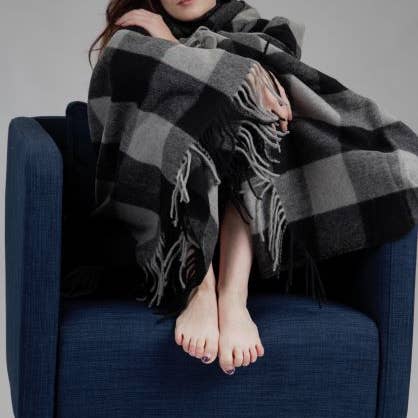 Patrick King Woollen Company - Wholesale Throw Blanket - Northumberland Deluxe Highland Blanket3
