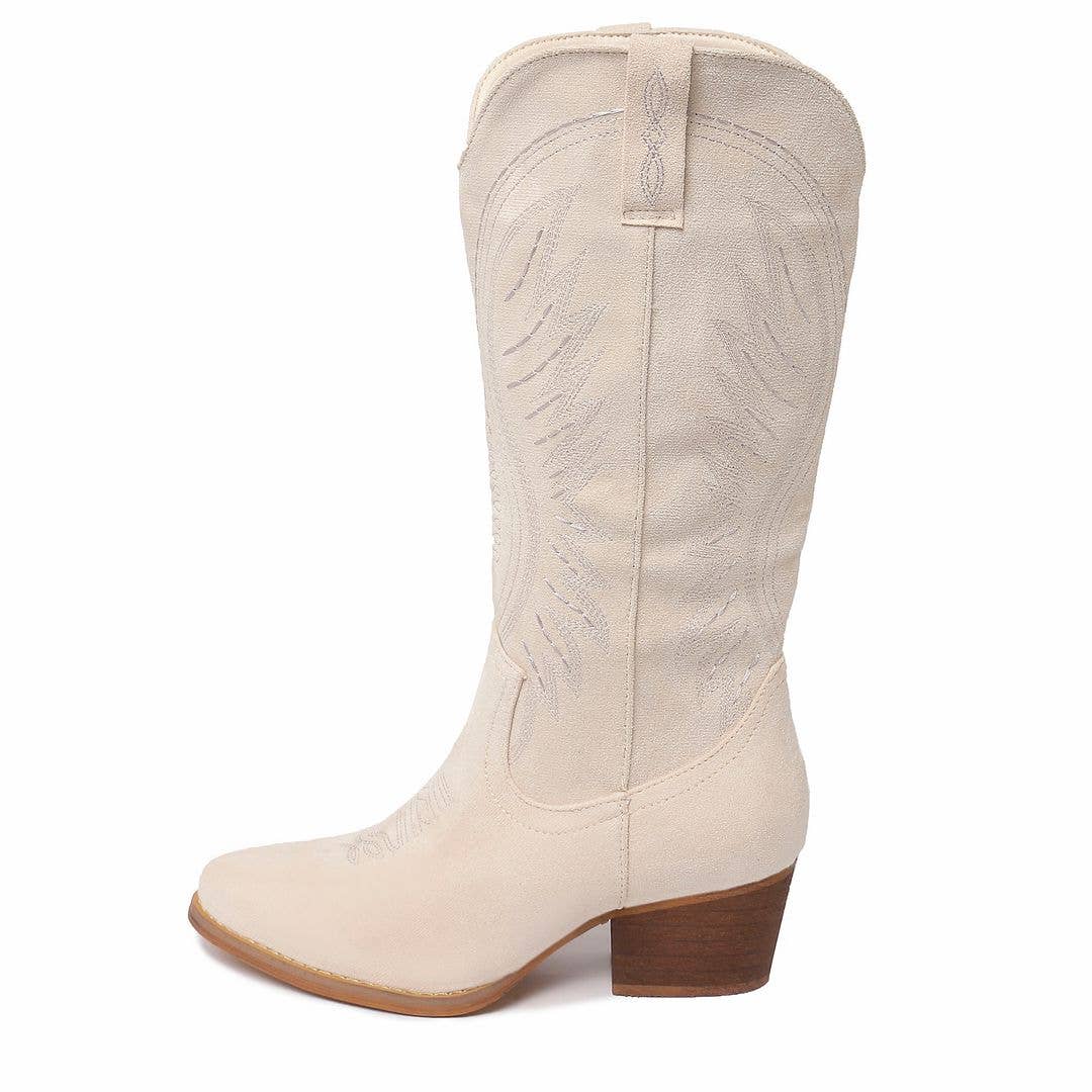 J.Adams Shoes - Wholesale Cowboy Boots - Women's - Roundup | White1