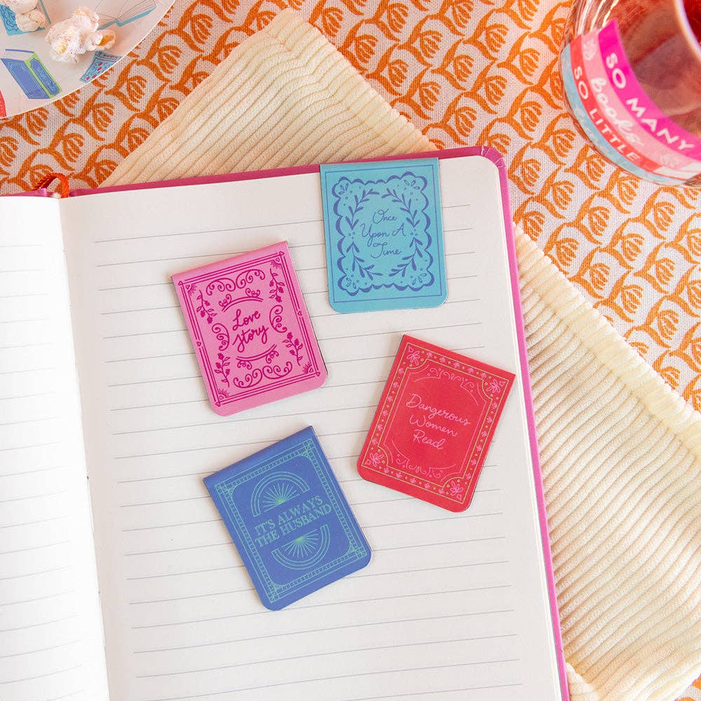 Jollity & Co. + Daydream Society - Wholesale Bookmark - Book Club Magnetic Bookmark Set1