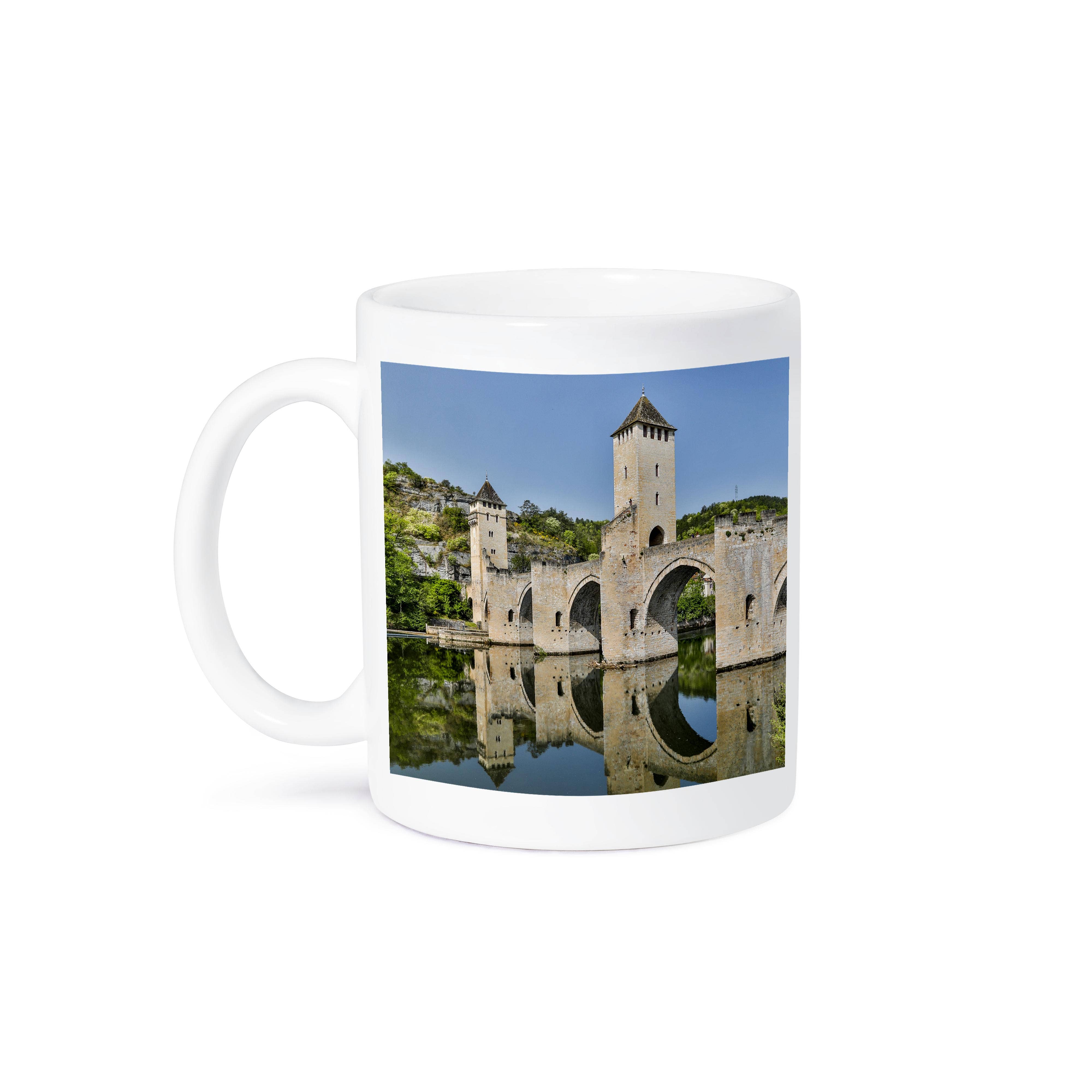 3dRose - Wholesale Coffee Mug - 3dRose, France, Cahors. Pont Valentre over the Lot river. , Mug8