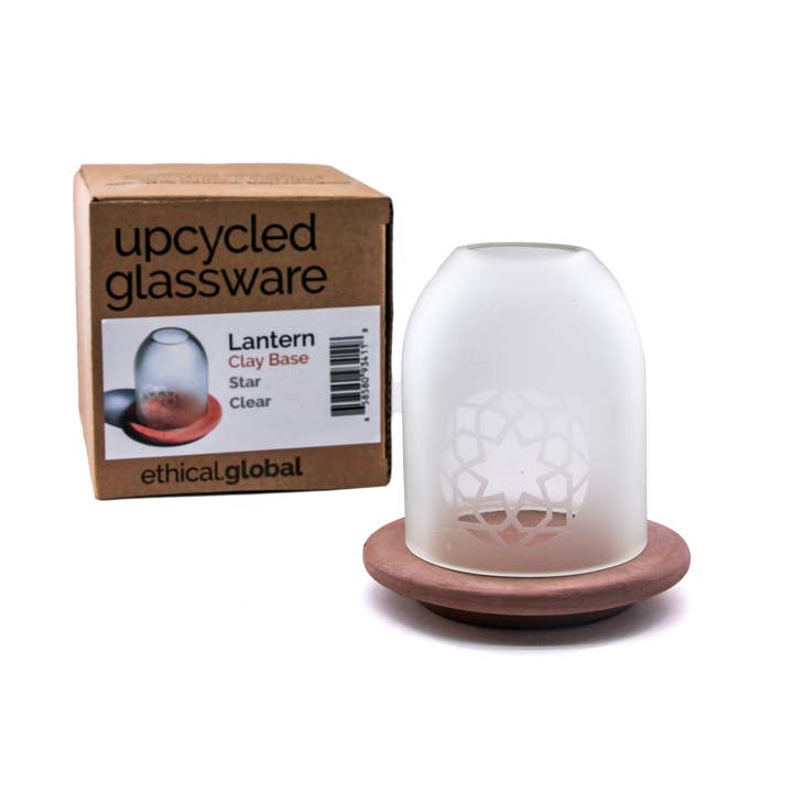 Ethical Global - Wholesale Lantern - Star Lantern/Votive Upcycled Hand-Crafted6