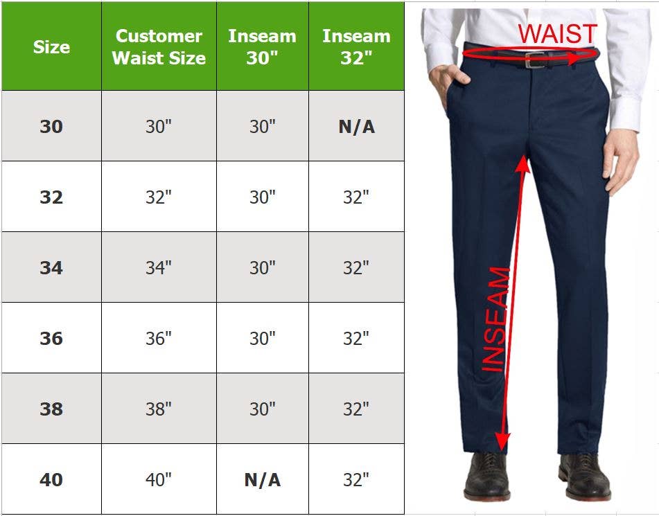 Galaxy By Harvic - Wholesale Suit Pants - Men's - Men's Slim-Fit Belted Dress Pants 5
