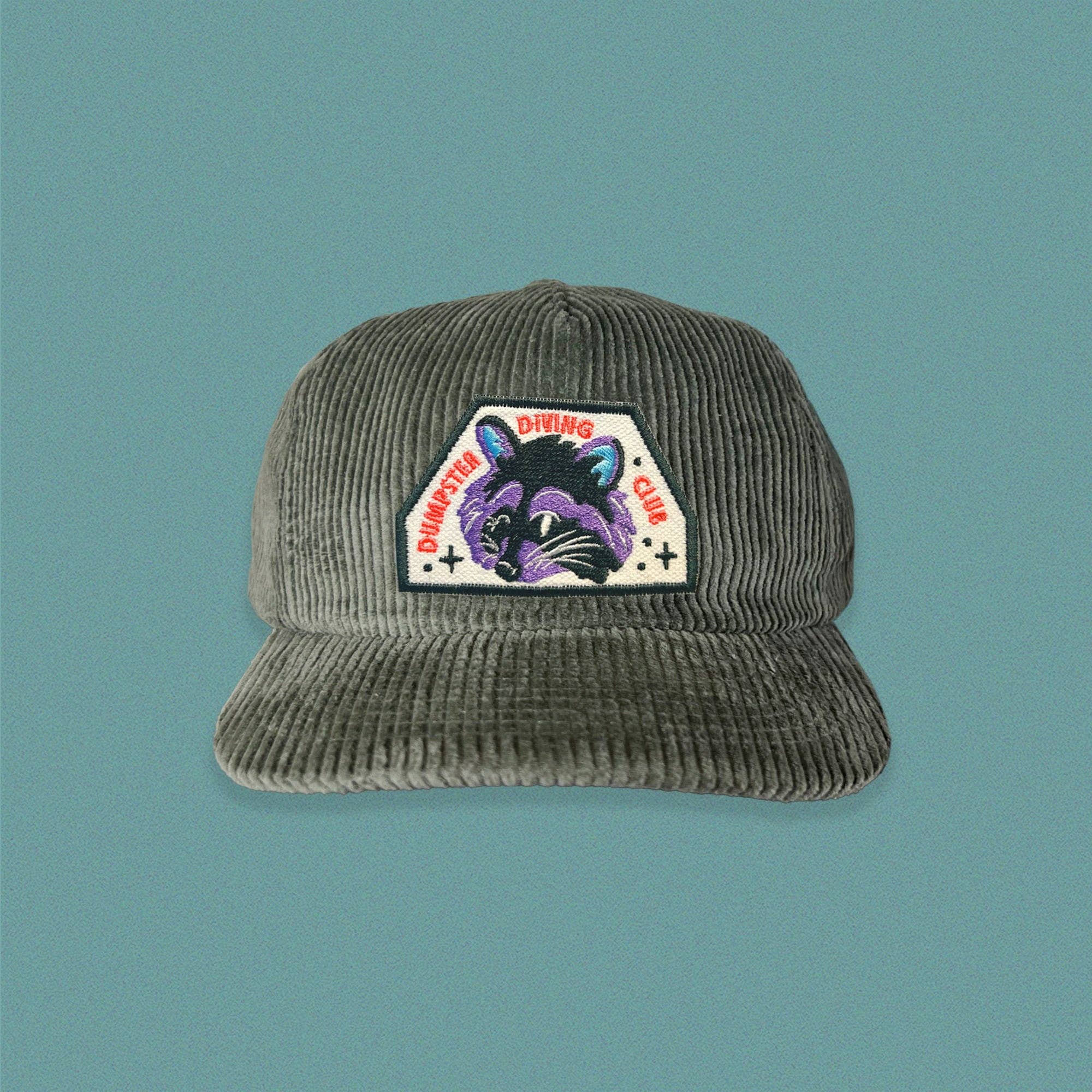 The Space Bureau - Vente Casquette de baseball – unisexe - Chapeau Street Rat en velours côtelé à 5 panneaux0