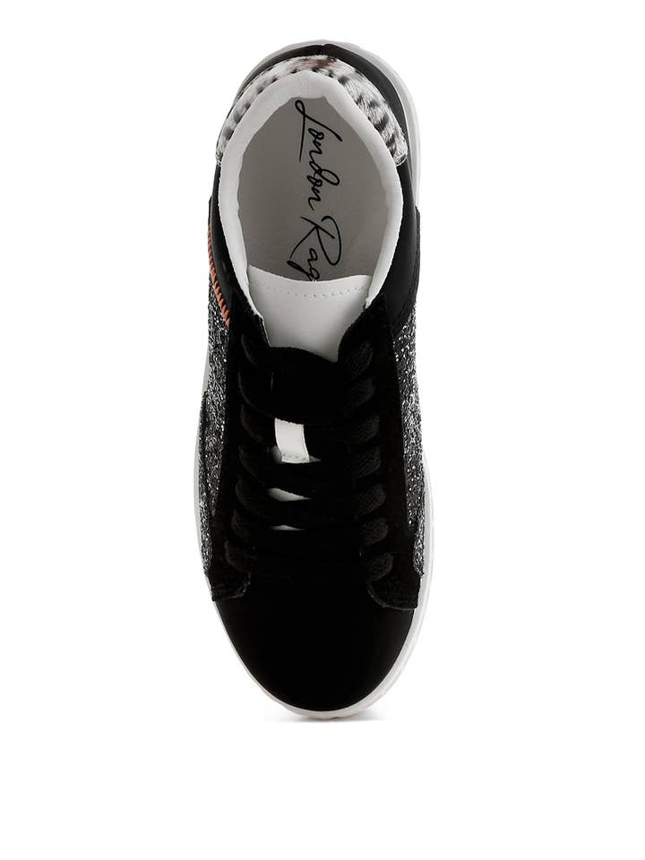 Rag Company - Wholesale Lifestyle Sneakers - Women's - Cosmolight Glitter Faux Leather Sneakers10