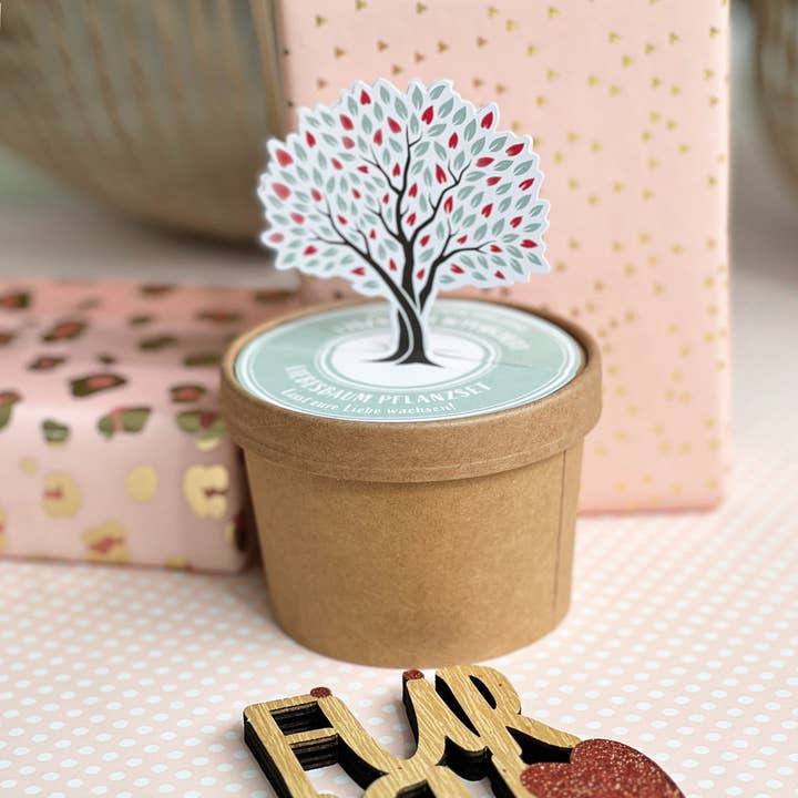 Wunderle GmbH - Wholesale Plant Seeds - Love tree pot for growing love for a lifetime2