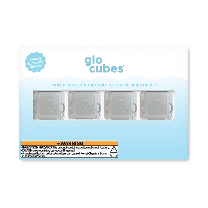 Glo Cubes Blue 12-Pack for wholesale by Glo Pals