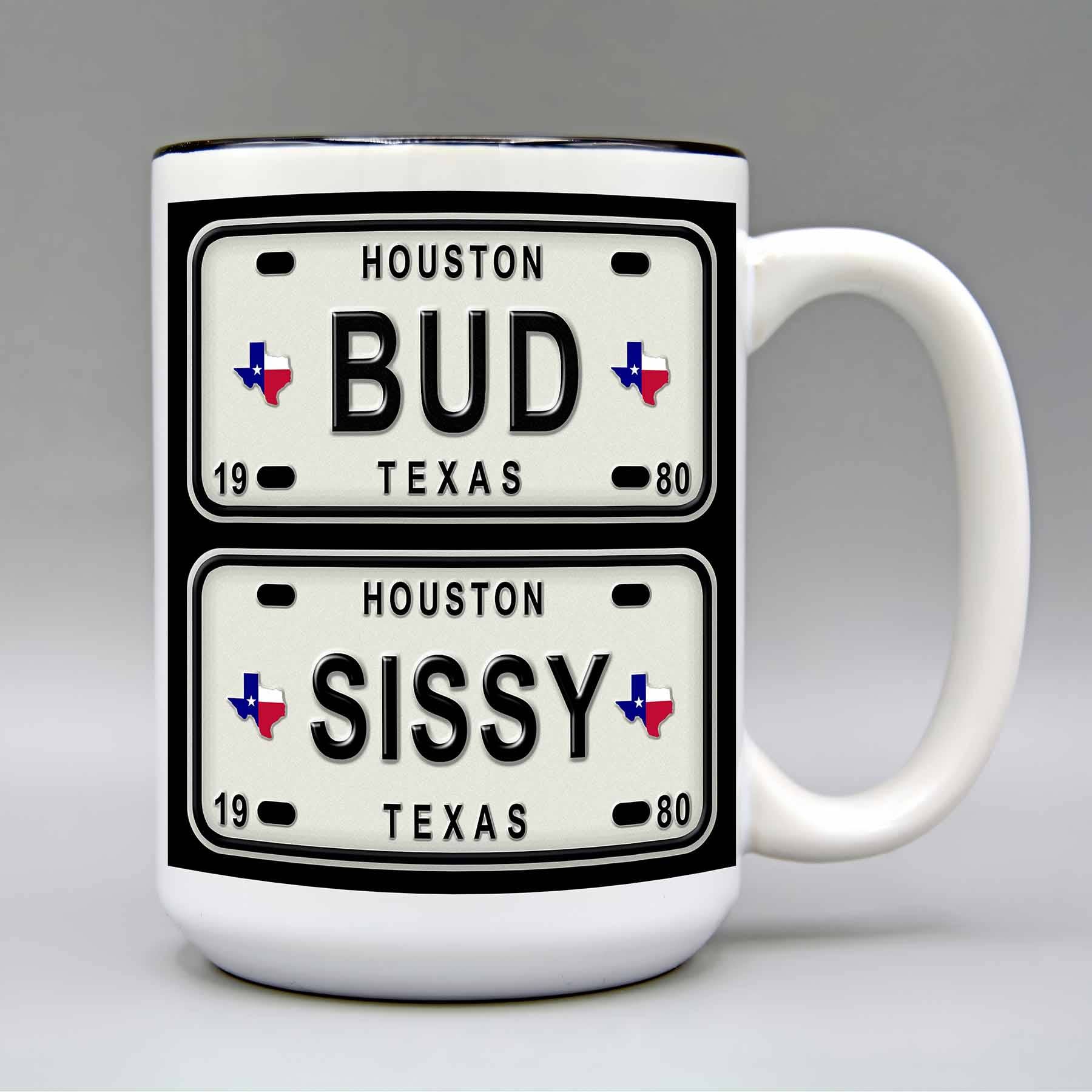 EXIT82ART - Wholesale Coffee Mug - Bud 'n Sissy - 15oz. Ceramic Mug0