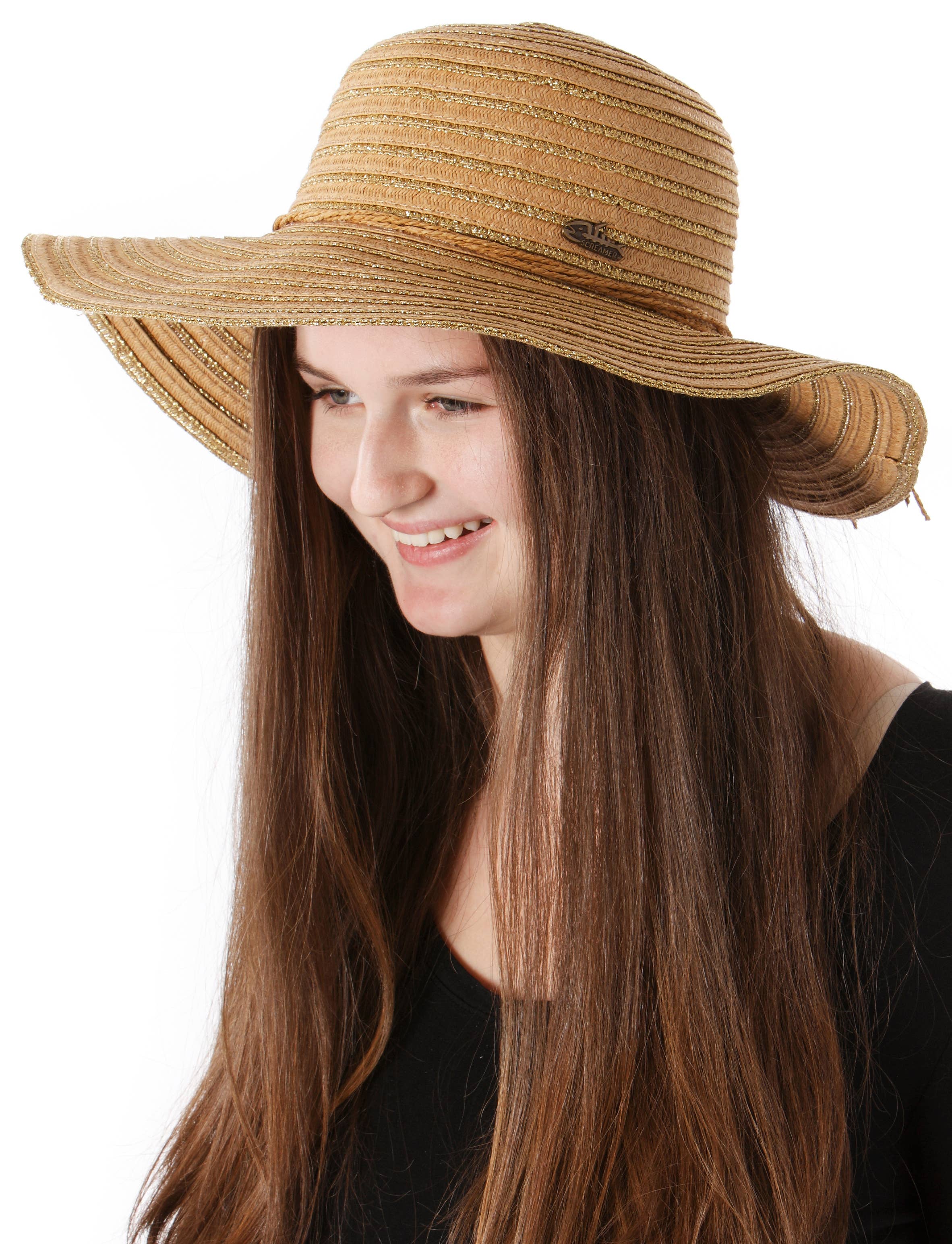 Screamer - Wholesale Straw Hat - Women's - Figi Sun Hat1