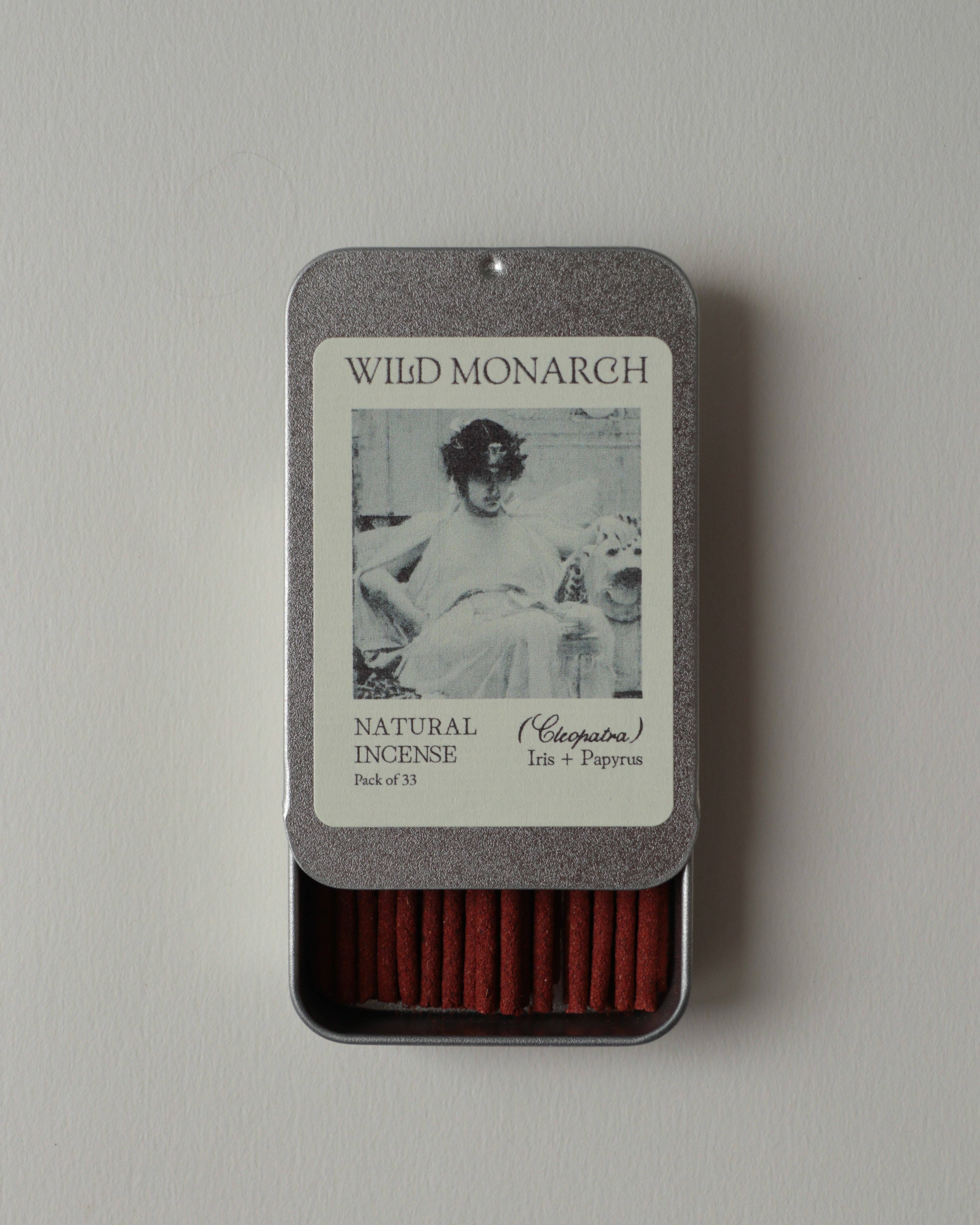 Wild Monarch Incense - Vendita all'ingrosso Incensi - Incenso Naturale Cleopatra (Iris + Papiro)2