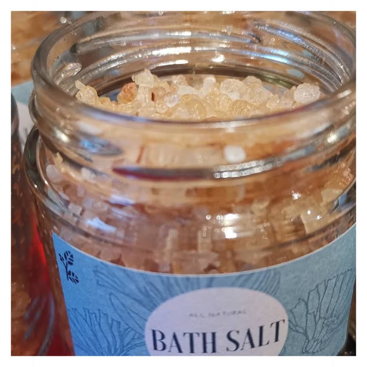 Natural Bath Salts Jar for wholesale by Recline Relax & Unwind
