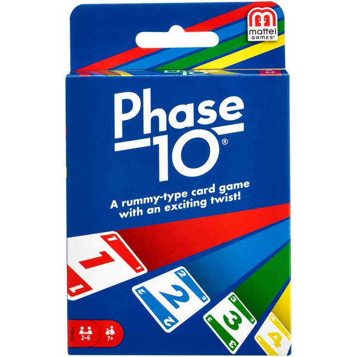 Toysmith - Wholesale Card Game - Mattel Games Phase 10 Card Game