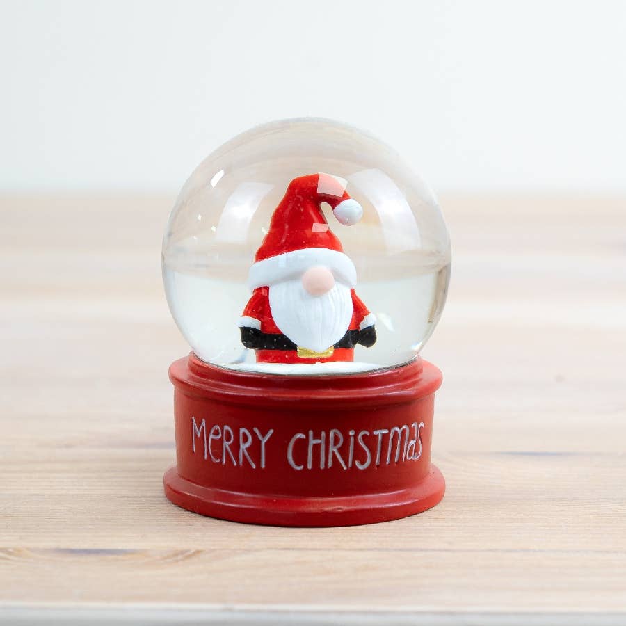 Gainsborough Giftware x Portland Living – wholesale Christmas decoration – Merry Christmas Snow Globe, 9cm0