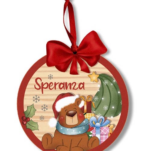 Christmas Ball Hope for wholesale by Dekori